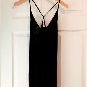 Godard black tank top dress